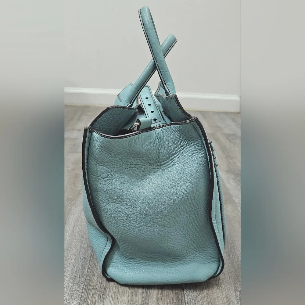 Kate Spade Blue Leather Purse/Crossbody/Work Tote